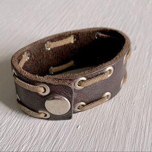 Leather Cuff Bracelet